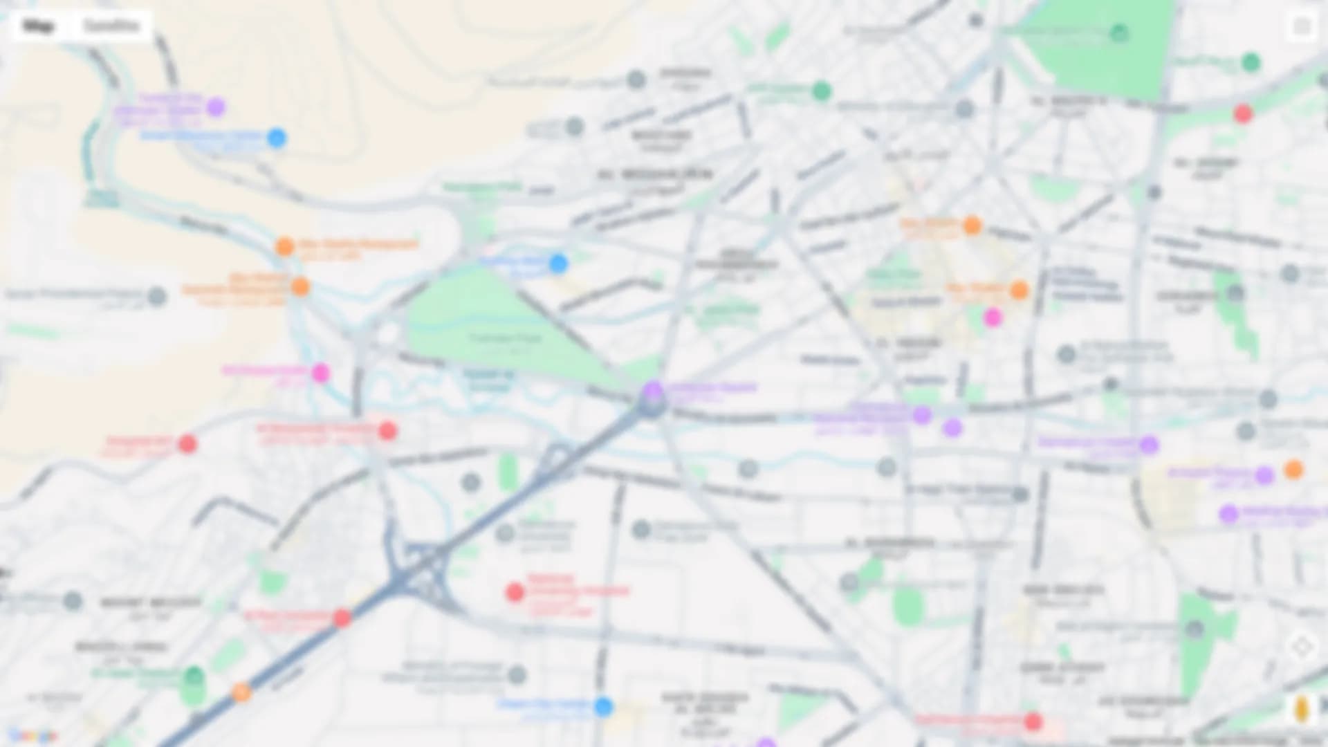 blured-google-map-image